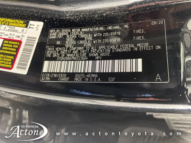 2021 Toyota Highlander XLE