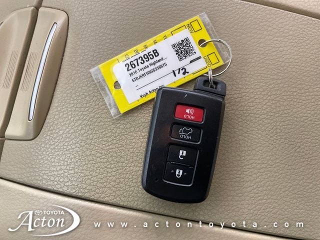 2016 Toyota HIGHLANDER XLE V6