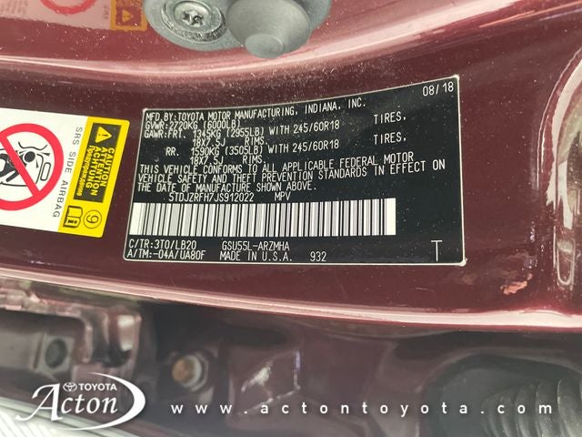 2018 Toyota Highlander XLE