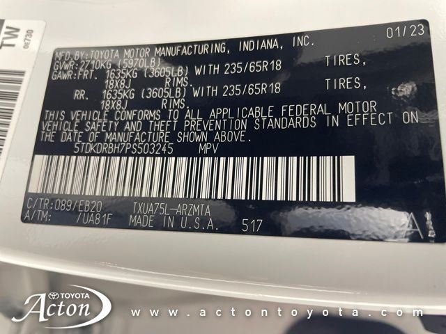 2023 Toyota HIGHLANDER XLE