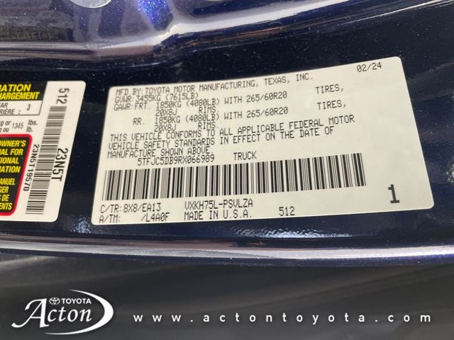 2024 Toyota TUNDRA HV 4X4 Limited