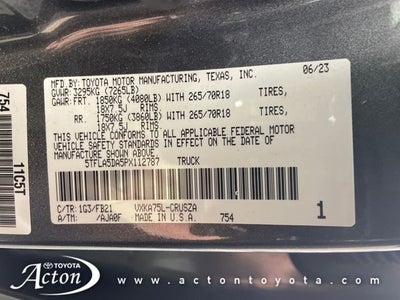 2023 Toyota TUNDRA 4X4 SR5