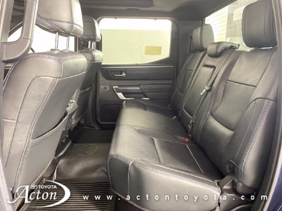 2022 Toyota Tundra i-FORCE MAX Platinum