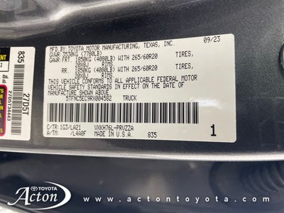 2024 Toyota Tundra i-FORCE MAX Platinum