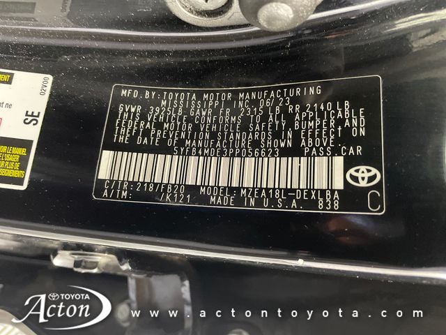 2023 Toyota Corolla LE