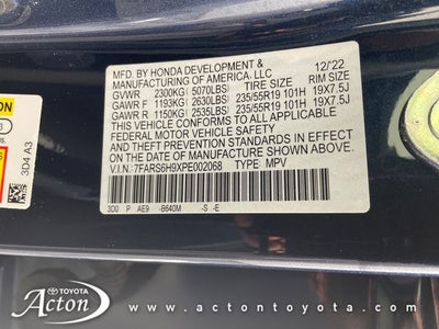 2023 Honda CR-V Sport Touring