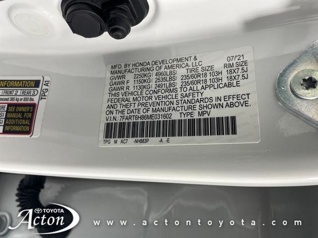 2021 Honda CR-V EX-L