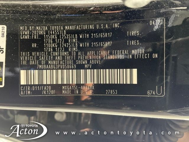 2023 Toyota Corolla Cross LE