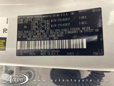 2024 Toyota COROLLA CROSS HV Hybrid S