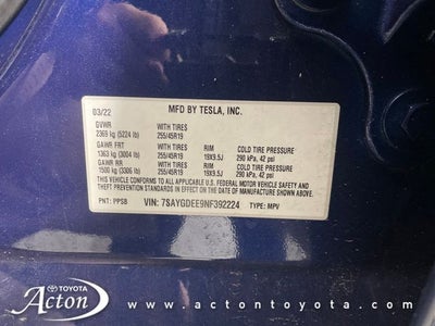 2022 Tesla Model Y Long Range