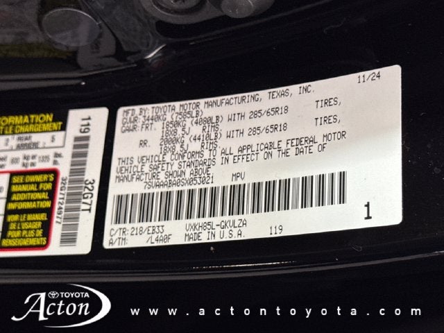 2025 Toyota Sequoia TRD Pro