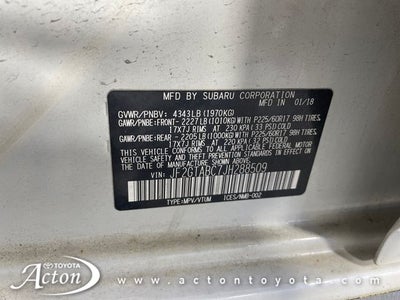 2018 Subaru Crosstrek 2.0i Premium