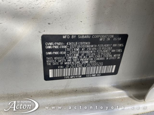 2018 Subaru Crosstrek 2.0i Premium