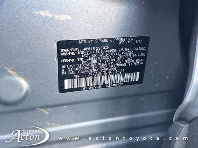 2024 Subaru Forester Touring