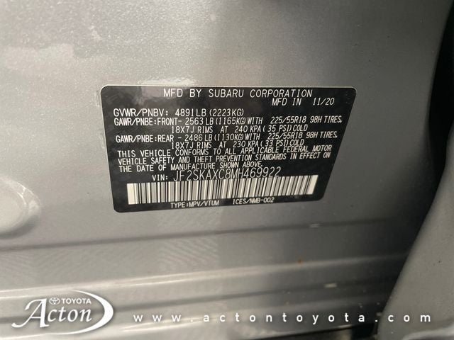2021 Subaru Forester Touring