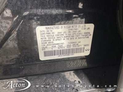 2017 INFINITI Q50 3.0t Premium