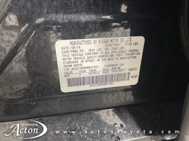 2017 INFINITI Q50 3.0t Premium