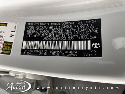 2024 Toyota Prius XLE