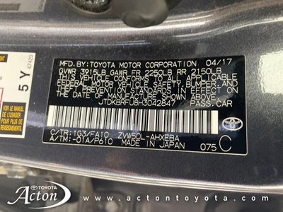 2017 Toyota PRIUS Two