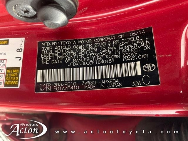 2014 Toyota PRIUS Four