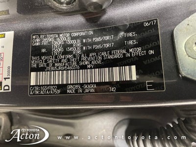 2017 Toyota 4RUNNER SR5