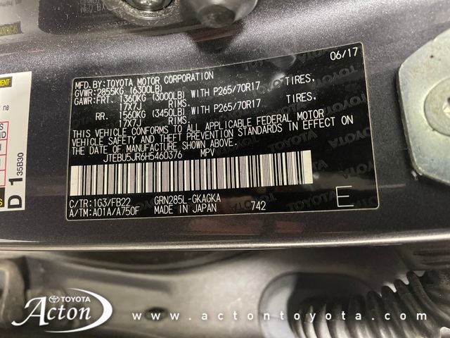 2017 Toyota 4RUNNER SR5