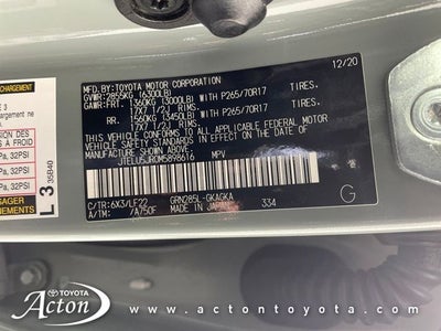 2021 Toyota 4Runner TRD Pro