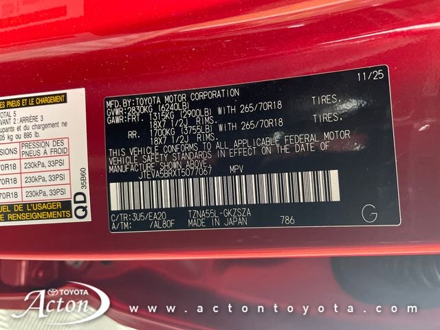 2026 Toyota 4Runner TRD Off-Road Premium