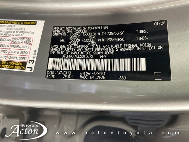 2020 Lexus RX 450hL