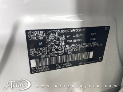 2017 Toyota RAV4 SE