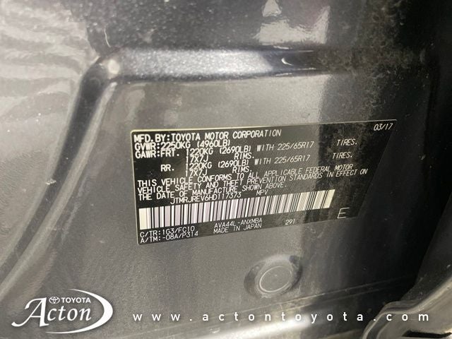 2017 Toyota RAV4 Hybrid XLE