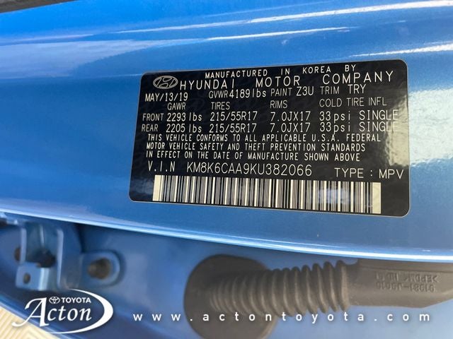 2019 Hyundai Kona SEL