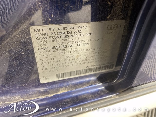 2018 Audi A4 allroad quattro