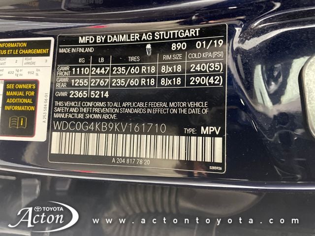 2019 Mercedes-Benz GLC GLC 300 4MATIC®