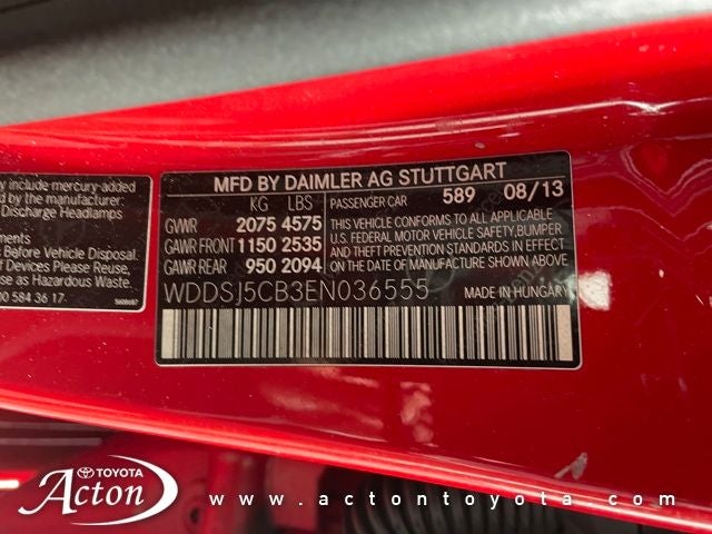 2014 Mercedes-Benz CLA CLA 45 AMG® 4MATIC®