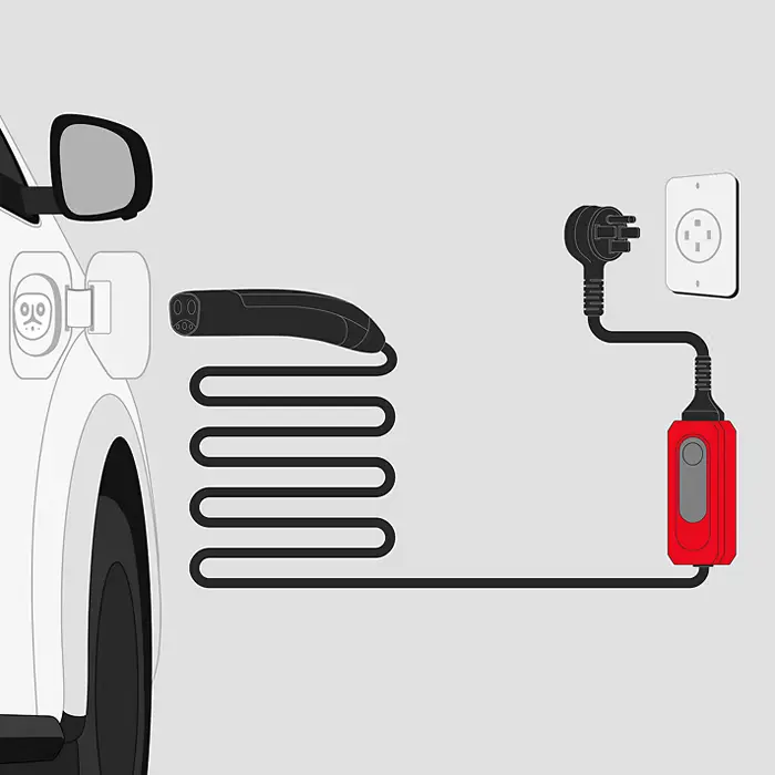 illustration of level3 charging - Acton Toyota of Littleton in Littleton MA
