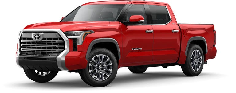 2022 Toyota Tundra Limited in Supersonic Red | Acton Toyota of Littleton in Littleton MA
